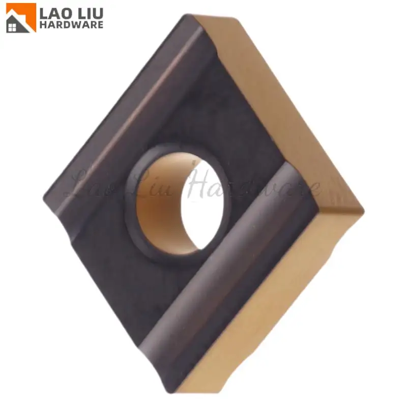 Двухцветная шлицевая вставка CNMG120404R-LS SP3200: токарная вставка из стали положительного типа с отличной износостойкостью и гладкой чи