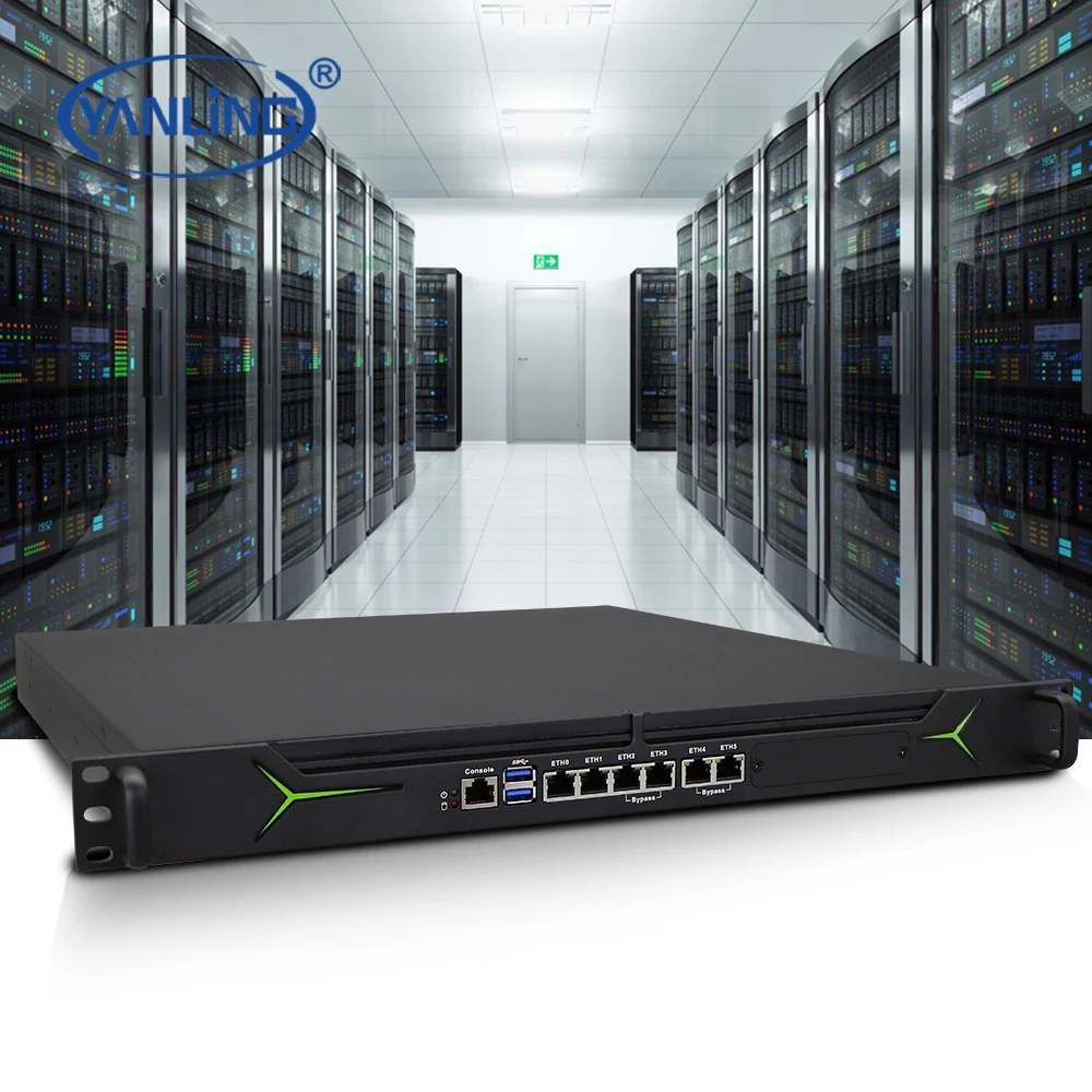 New Innovation Firewall Hardware With Watchdog Function 2 M.2 Slots