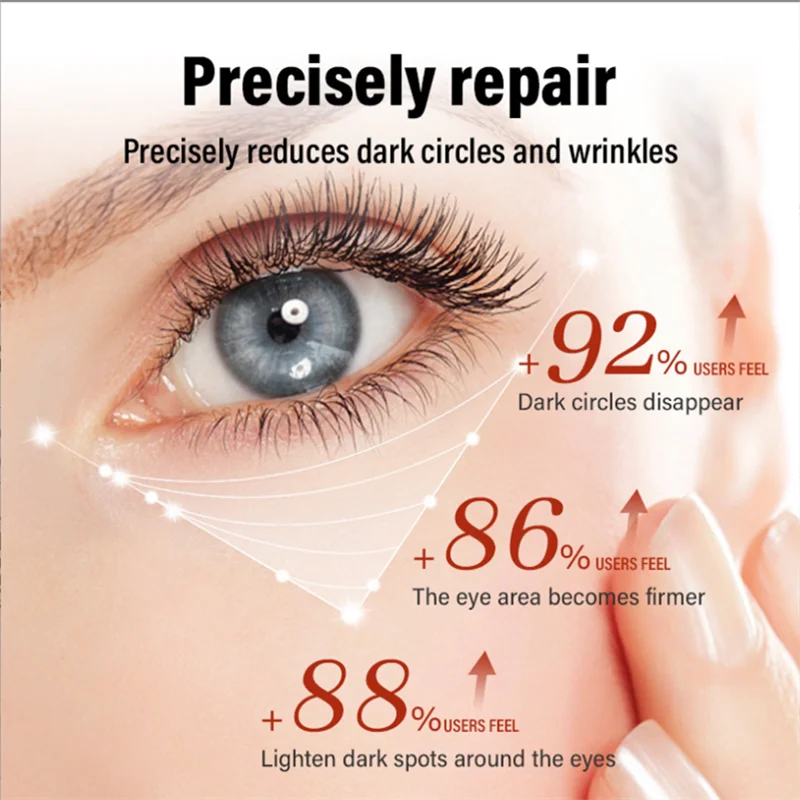 Instant Wrinkle Removal Eye Cream Anti Aging Remove Dark Circles Bags Puffiness Fade Eye Fine Line Skin Face Tighten Korean Care