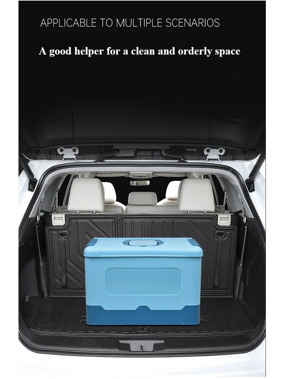 Foldable Car Trunk Organizer Multi-Functional Camping Gear Storage PP Material - Car supplies for travel and camping organizers