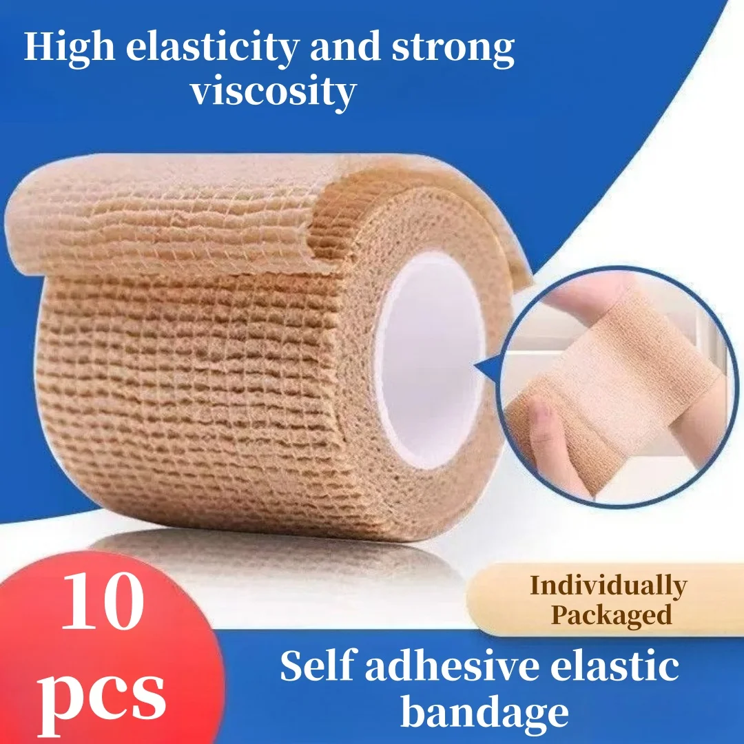 Self adhesive sports elastic bandage, suitable for sports, injuries, treatments, grip bands, suitable for cats and dogs