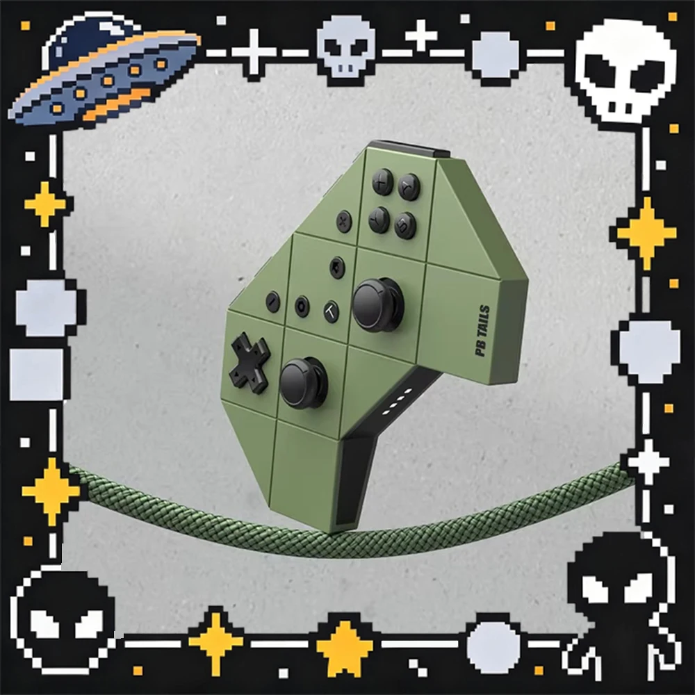 

Беспроводные Bluetooth-геймпады PB TAILS SAIBOTAN для NS Switch, мобильных телефонов, ПК, Xbox, Steam. Игровые контроллеры. Подарки.