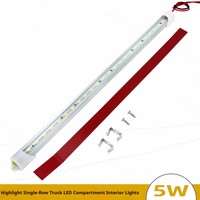 Led Truck 24V Interior Light Strip 12V Compartment Light Cab Light Highlighting Long Strip Reading Light Tube