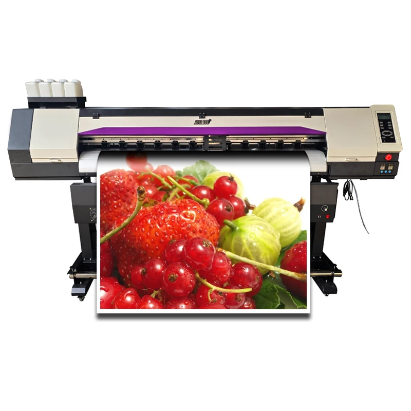 Overseas hot selling large format Eco solvent printer 1.6m /1.8m for printing station signs outdoor/indoor banner