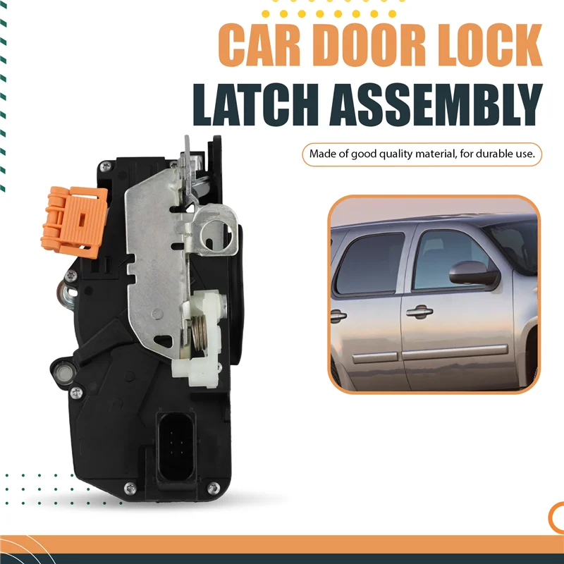 

Для Silverado GMC Sierra Yukon Cadillac Escalade 2007-2009, защелка дверного замка в сборе 25876386