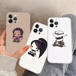 game Cartoon Valorants Phone Case For iPhone 15 14 11 12 13 Mini Pro XS Max Cover 6 7 8 Plus X XR SE 2020 Funda Shell