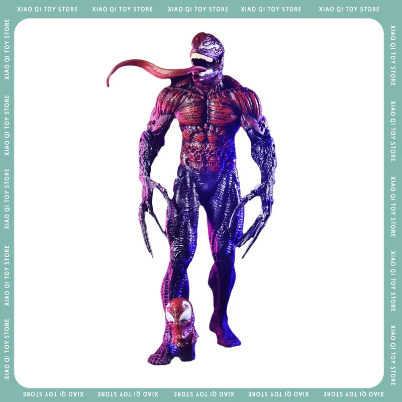 Carnage Venom Batman 27cm Hand-made Statue Movie Villain Around The Office Model Animation Ornaments Marvel Comics Hobby gifts ﻿