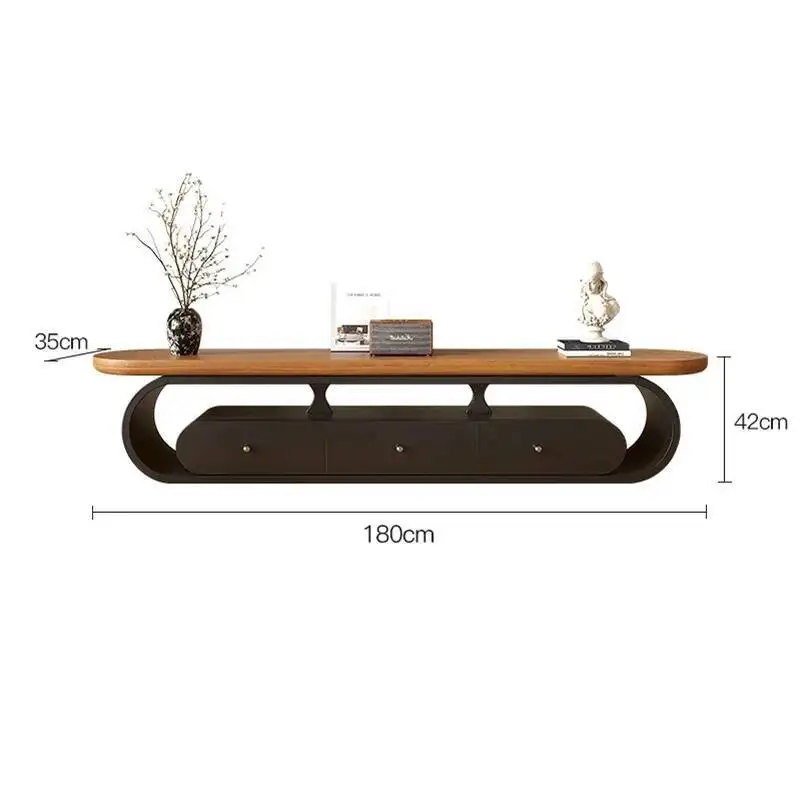 

Tv Trendy Minimalist Table Modern Cream Style European Aesthetic Tv Stand Elegant Display Mueble De Sala Modernos Home Furniture