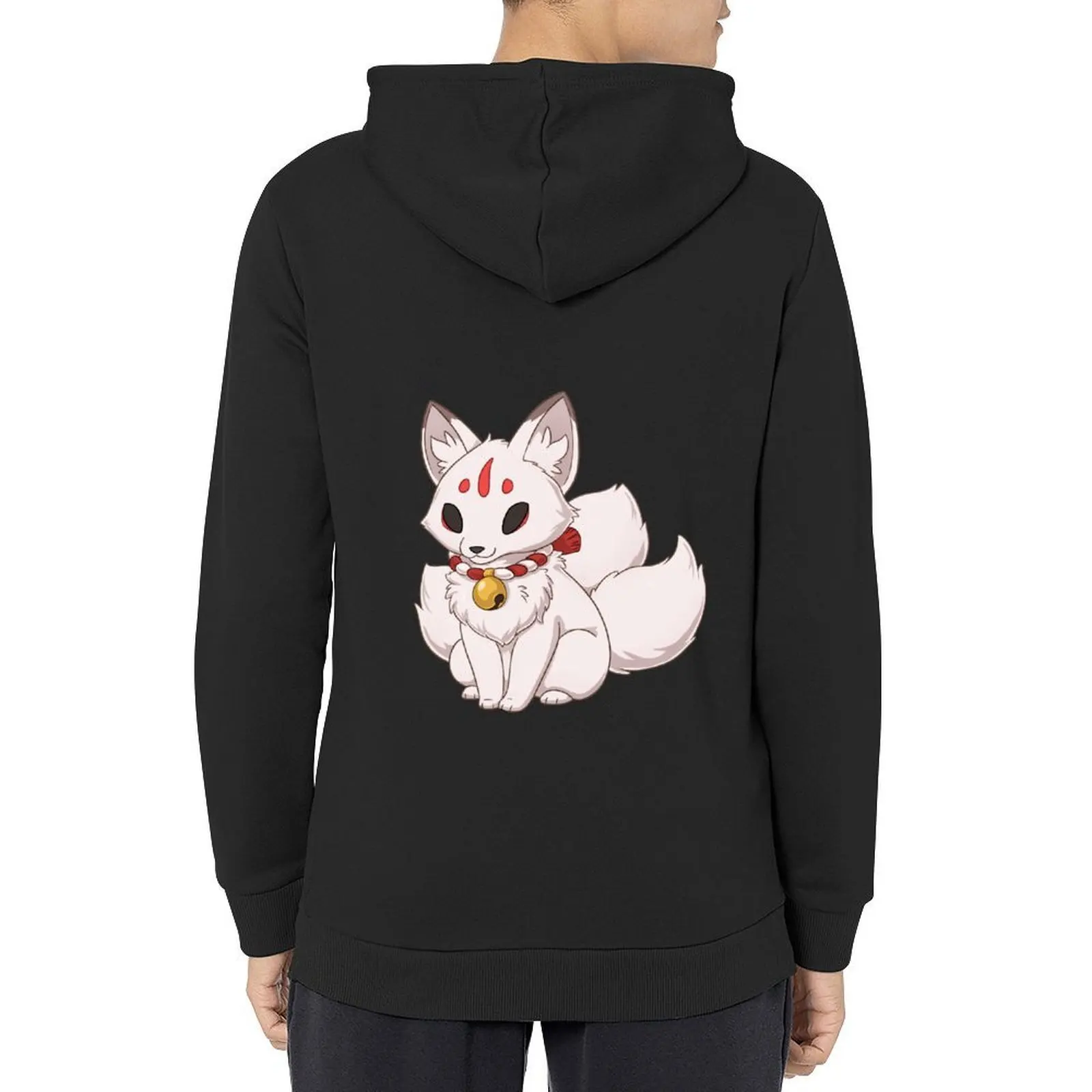 

Shrine Fox Hoodie blouse men wear autumn men's coat man hoodie