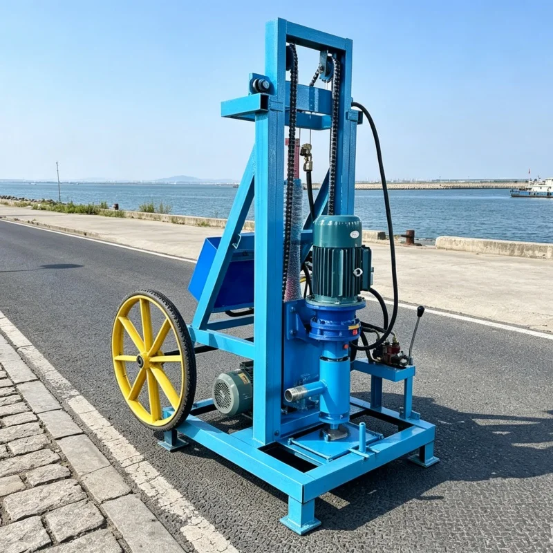

Customized Micro Water Well Drilling Rig, Small Exploration Drilling Equipment, Household Water Well Driller