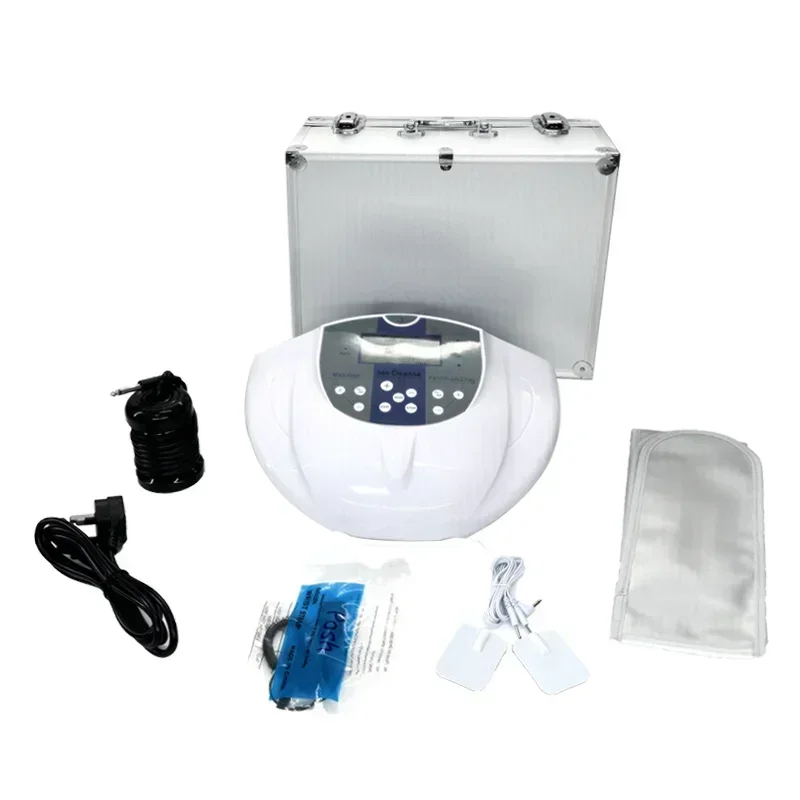 Professional Foot detoxification Machine Dual LCD Ion Detox Ionic detox foot spa fast shipping