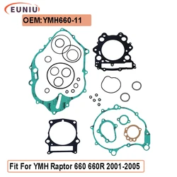 ATV Complete Engine Gasket Kit Top Bottom End Set Fits For YMH Raptor 660 660R 2001-2005 Motorcycle Accessories QUAD GO KART
