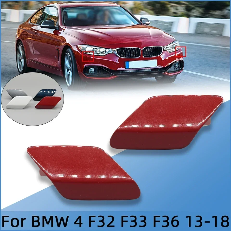 

Sprayer Trim Cover Shell For BMW 4 Series F32 F33 F36 2013 2014 2015 2016 2017 2018 Front Headlight Washer Nozzle Cap Auto Part