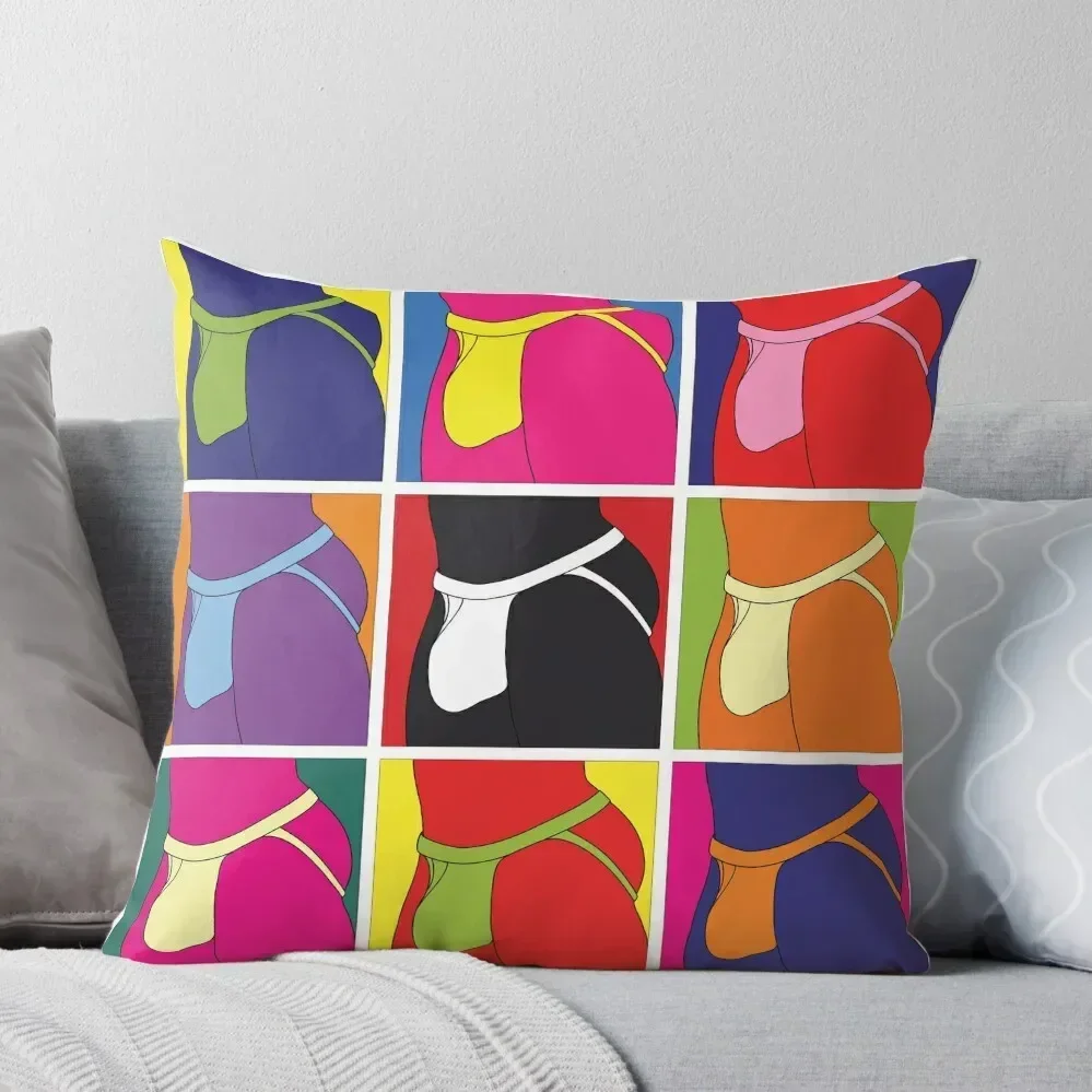 Pop Art Jockstrap Fantasy Nine Throw Pillow Sofa Cushions Sofa Decorative Covers pillow