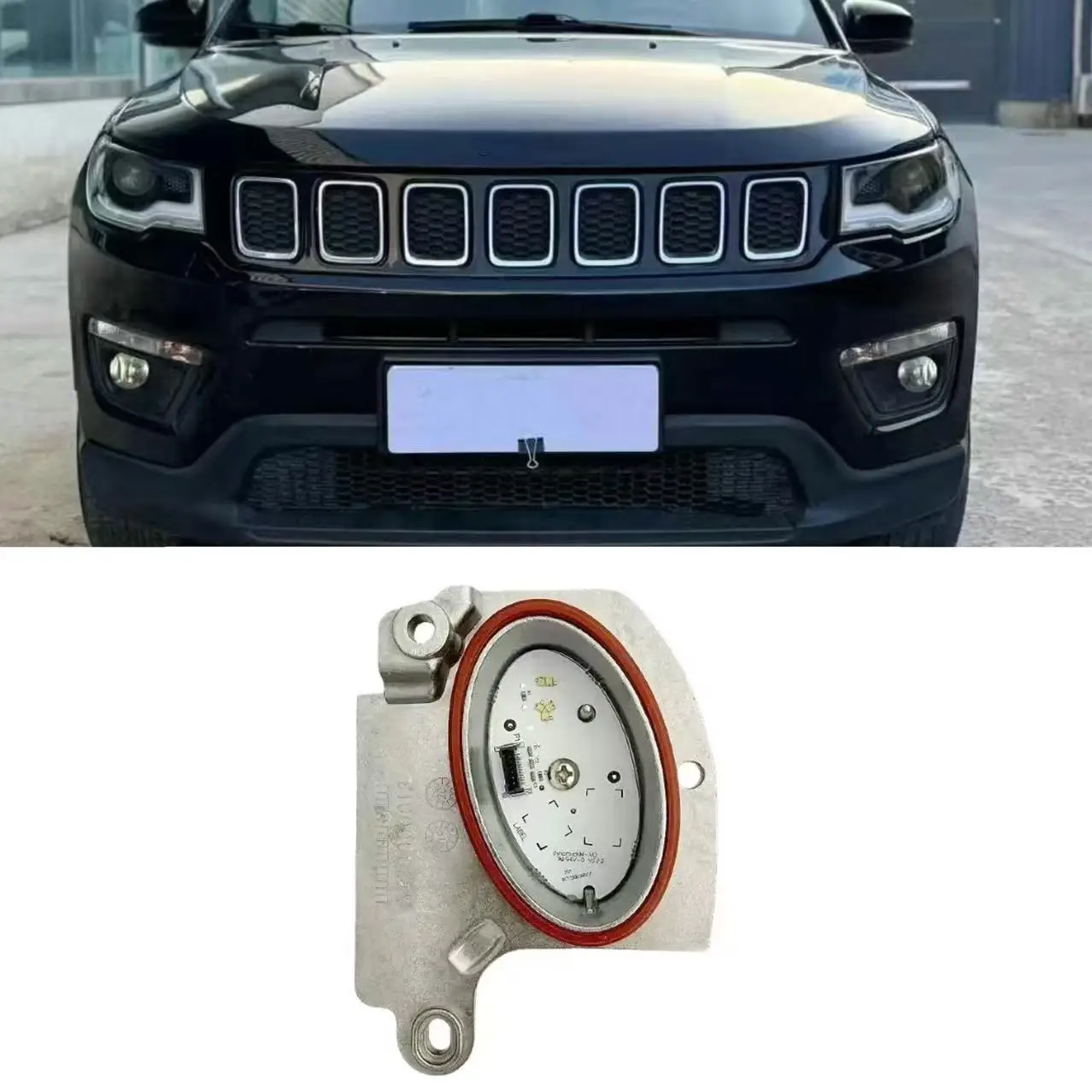 

For JEEP 2021 2022 2023 COMPASS Headlight Daytime Running Light DRL New 6420000013 6420000014 Led Module