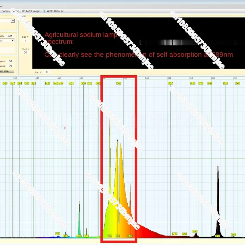 Spectrometer For Measuring Blue Light, Full , Laser Absorption Spectrum, Etc