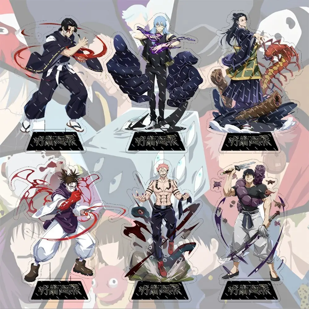 

15 см Jujutsu Kaisen Stand Board Gojo Satoru Ryomen Sukuna Kano Murakumo Ниша ручной работы DIY Product Настольный орнамент Украшения