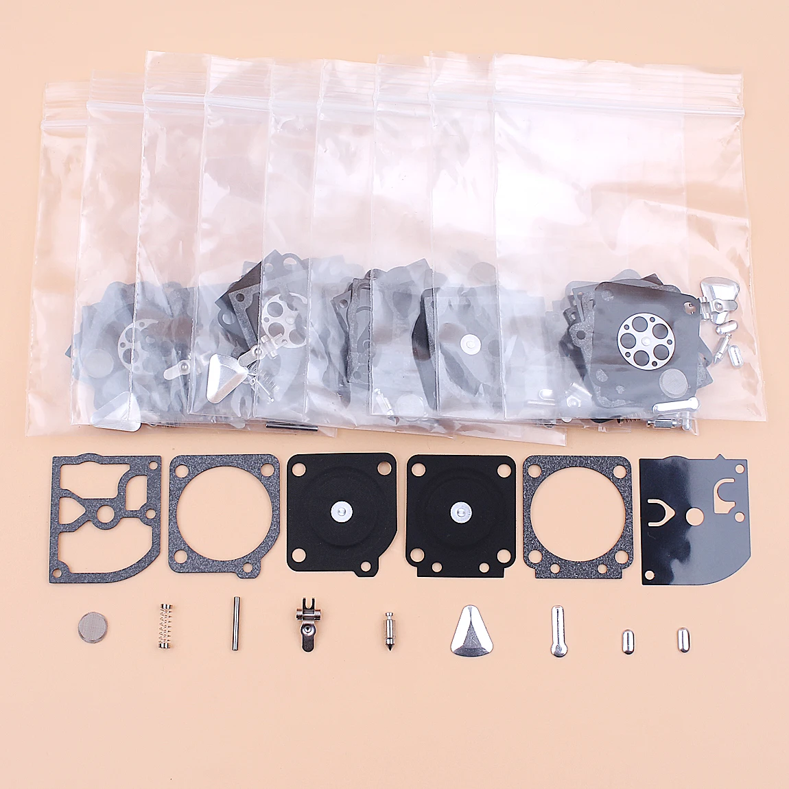 ダイヤフラムキャブレター,stihl 020 020t ms191 ms192t ms200 ms200t ms 200 200t 191 192t,zama RB-69用リビルドキット
