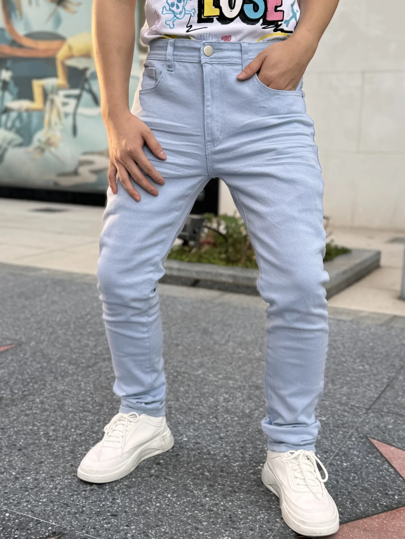 

Y2K Fashionable Best-Selling Men's Jeans, Available in Multiple Colors, Suitable for All Seasons, and Exquisitely Tailored