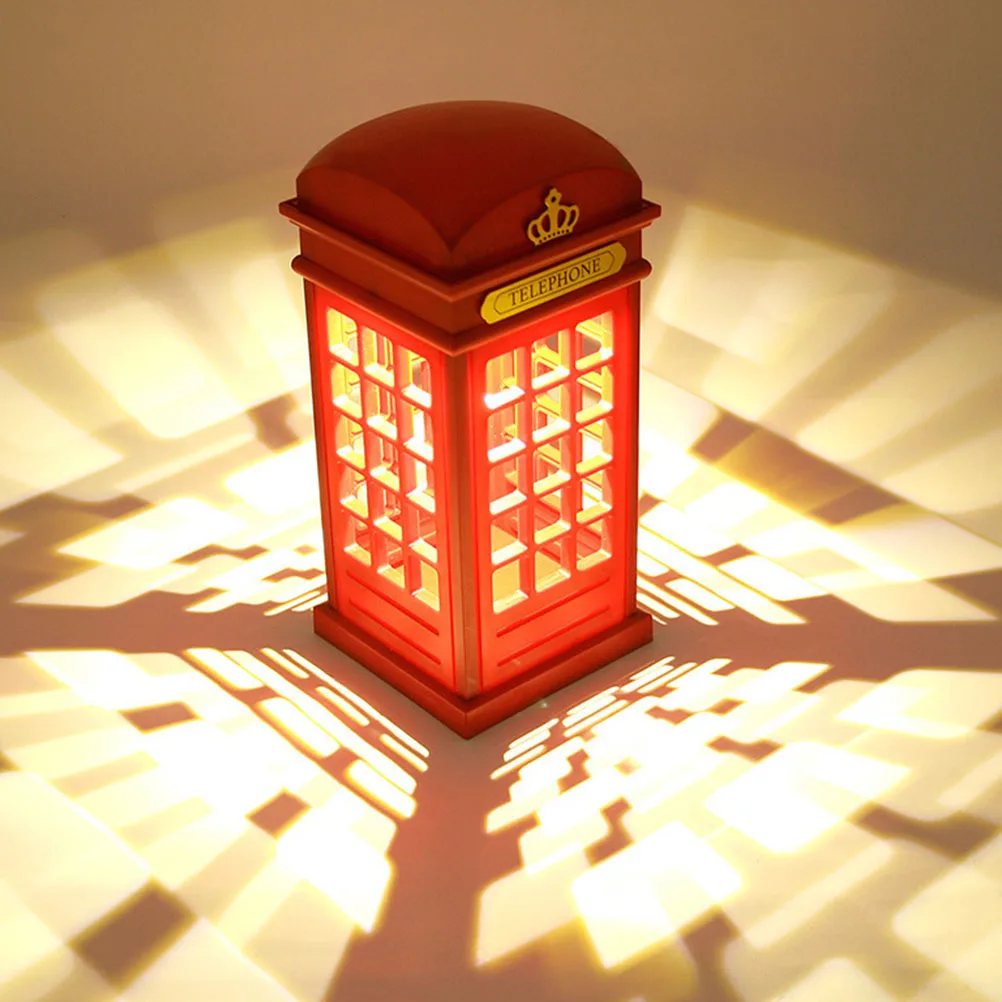 

Touch Control Table Lamp LED Booth Night Light Vintage Style Bedroom Decor Adjustable Warm Lighting Telephone Small Night Lamp