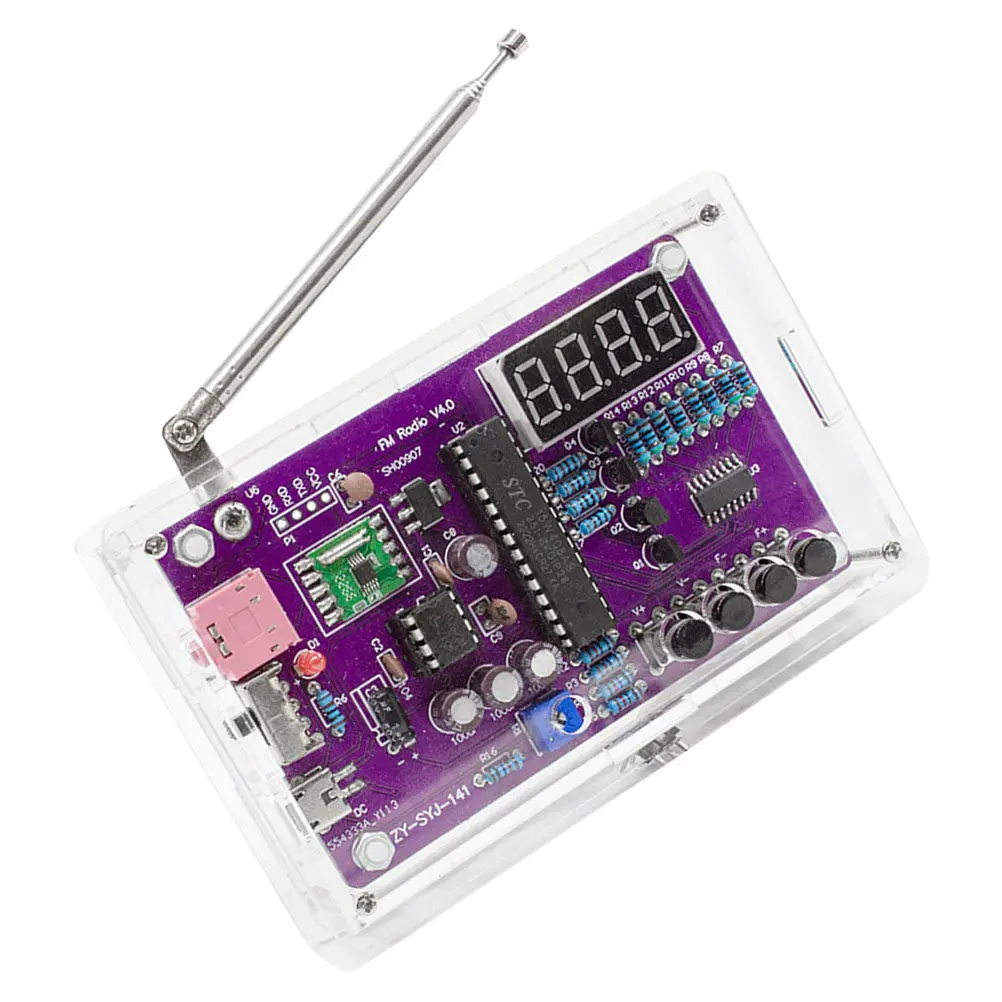 

1Set Radio Assembly Kit DIY Soldering Practice Set Electronics Learning Tool for Beginners Build Functional Radio Circuit Board