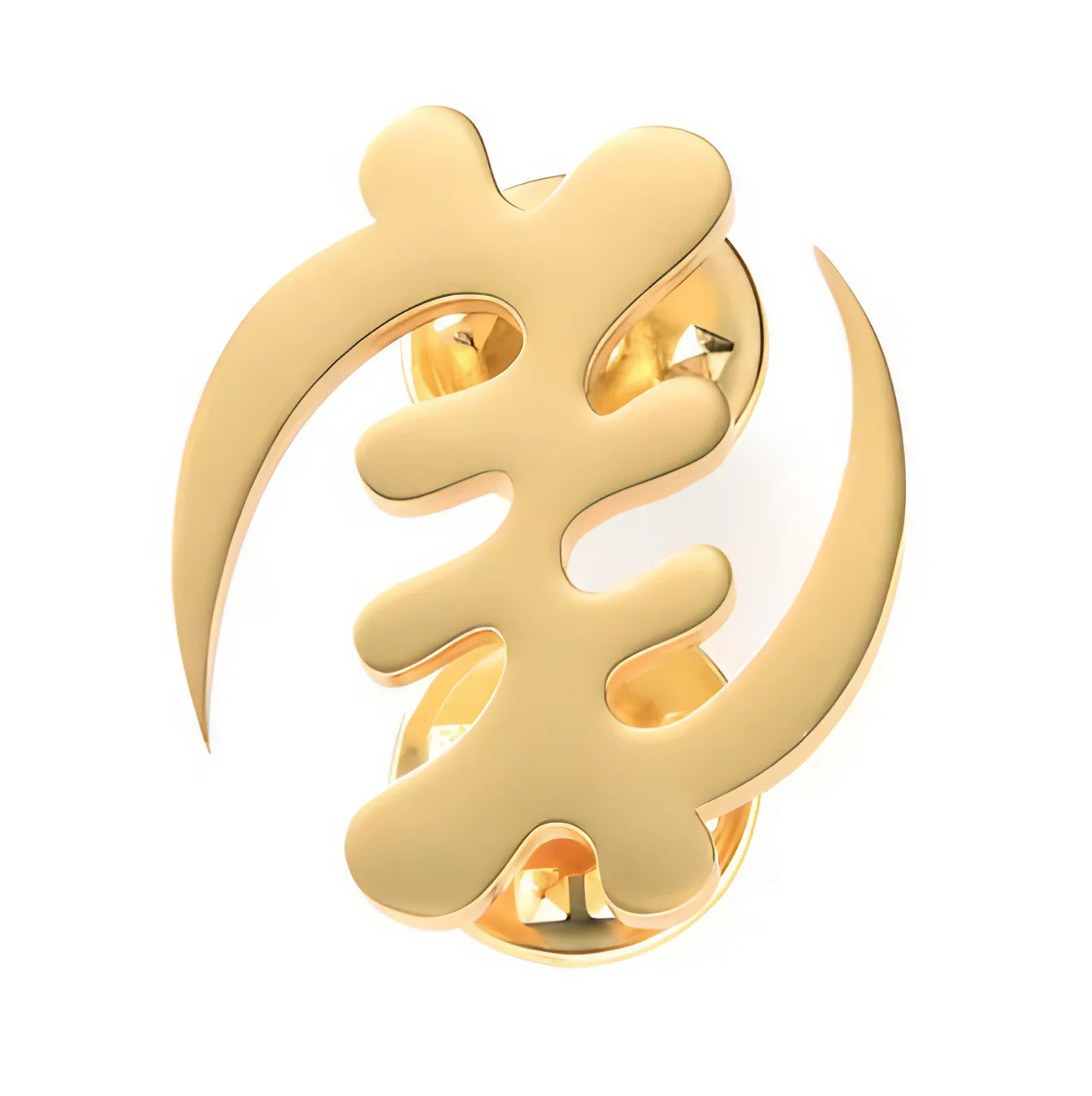 

Модные мужские заколки для лацканов Gye Nyame Adinkra, африканская симбо-Мужская брошь для костюма, шаль, шикарные броши, этнические украшения, подарки для жениха