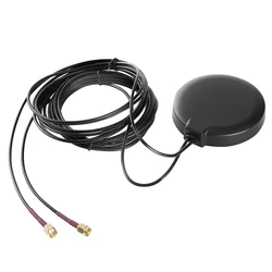 Vehicle Antennas 4g lte antenna Dual Band MIMO Magnetic Mount Dual SMA Male Antenna for Verizon AT&T T-Mobile