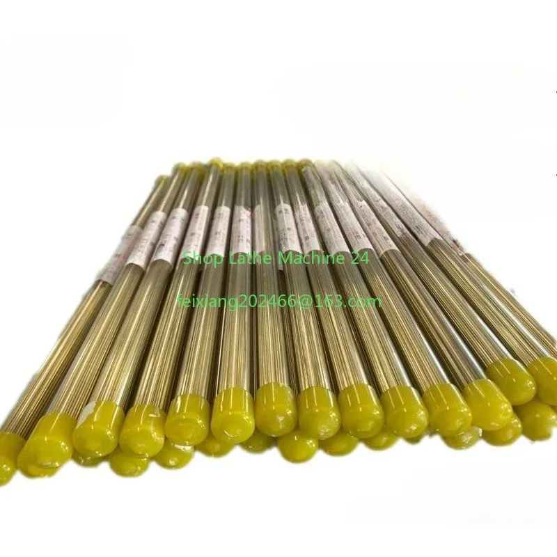 Brass Electrode Tube Single Hole 0.3/0.4/0.5/0.6/0.8/1.0/1.2/1.5/2.0/2.5/3.0*400mm for EDM