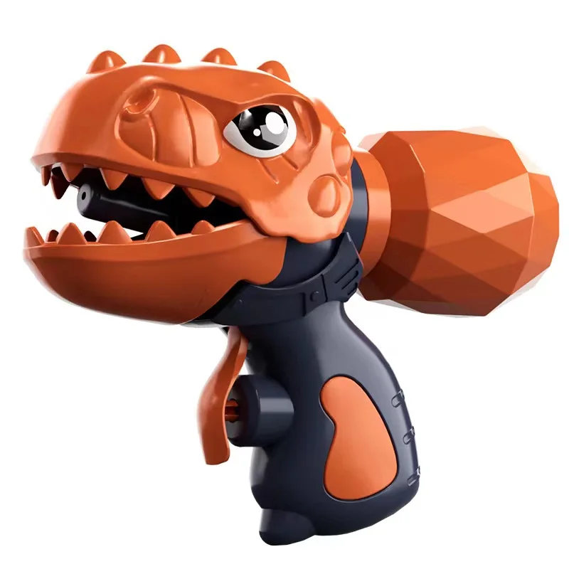 Nieuwe Schattige Dinosaurushaai Duwen Strand Outdoor Waterpistool Kinderspel Speelgoed Waterpistool Jongens En Meisjes Waterspeelgoed Mini Waterpistool