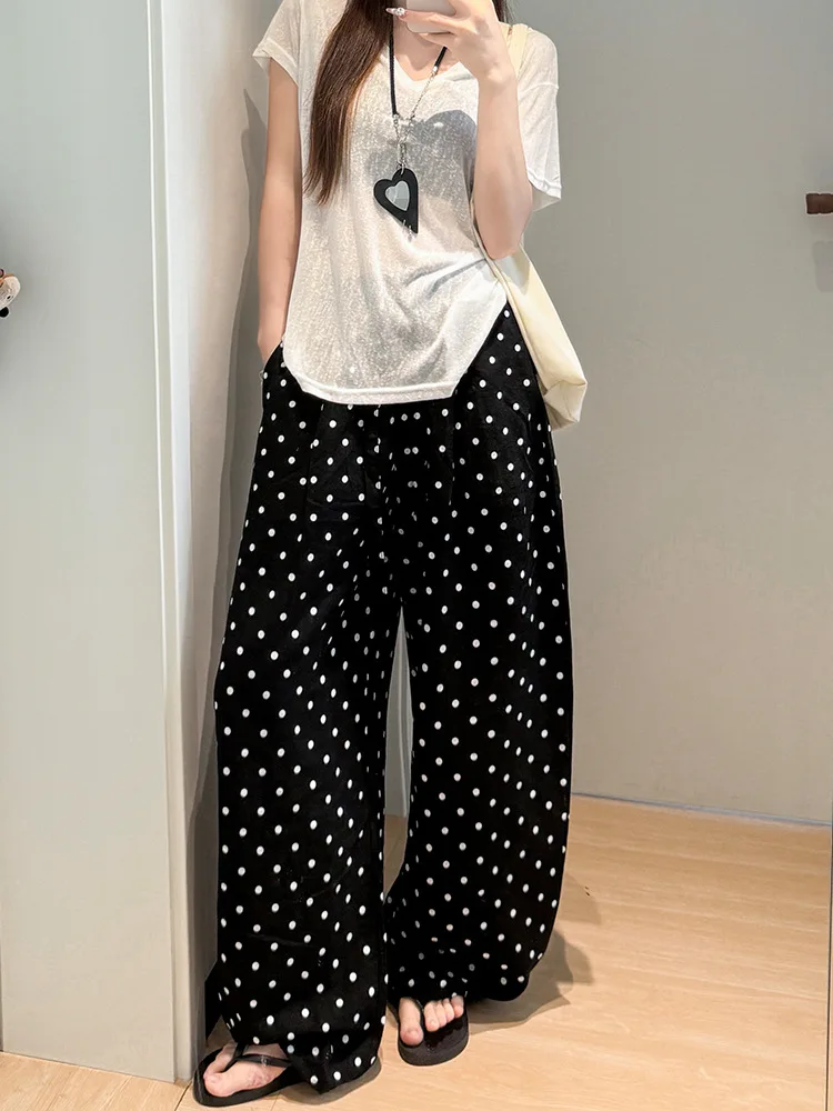 بنطال ذو قصة أرجل واسعة للفتيات اليابان المرأة الخريف القوطية الشرير الاتجاه فضفاض فضفاض مهرجان الموسيقى في الهواء الطلق مطاطا حزام سروال قصير #4