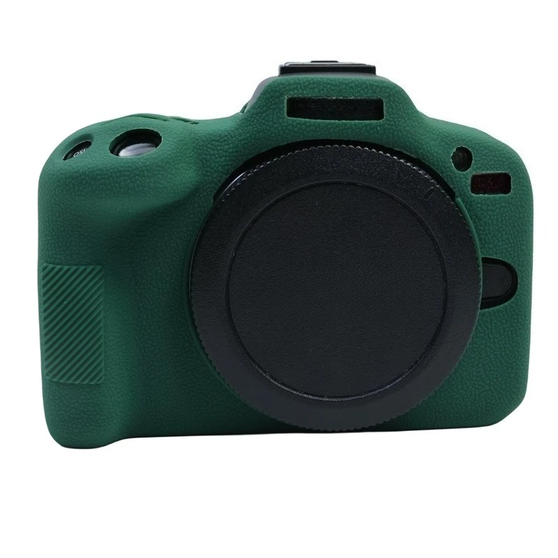 For Canon EOS R50 Soft Rubber Silicone Anti-Drop Camera Body Skin Protective Cover Storage Bag,