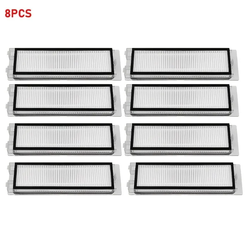 8 HEPA Filters Compatible For Roborock Q Series Robot Vacuums (Revolution / P10 A7400RR)