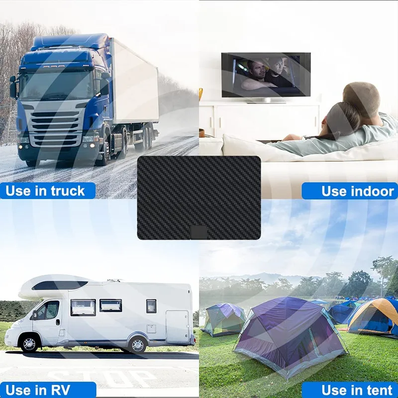 أحدث هوائي تلفزيون لعام 2025، قنوات محلية رقمية عالية الدقة طويلة المدى داخلية للتلفزيون الذكي، جهاز استقبال مساعد سهل التركيب