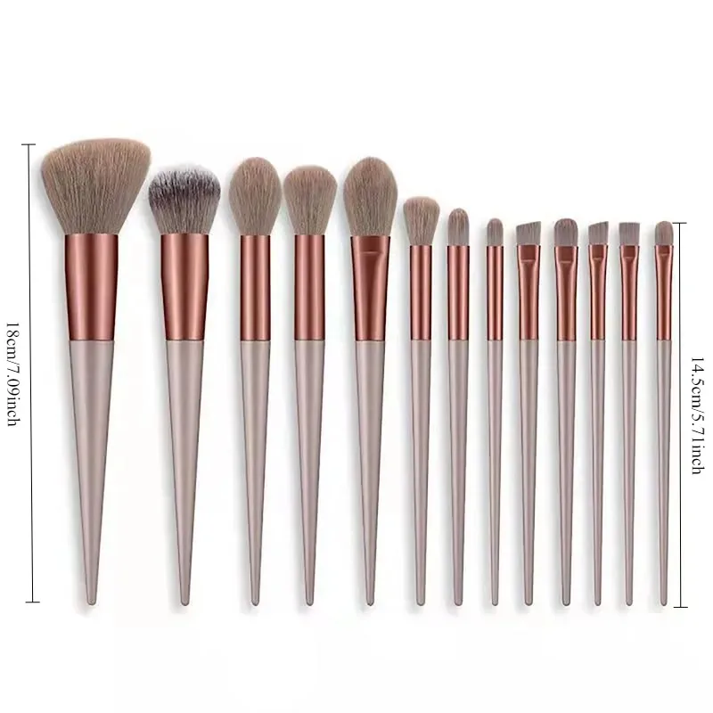 Make-up-Pinsel-Set, weiches, flauschiges Make-up-Pinsel-Set für Kosmetika, Foundation, Rouge, Puder, Lidschatten, Kabuki Blending, Make-up-Pinsel