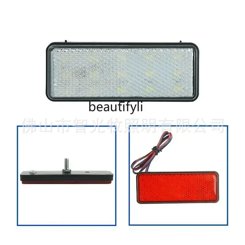 S23 Luci per moto, riflettori LED per veicoli elettrici, luci posteriori, spie per decorazioni auto modificate 1113