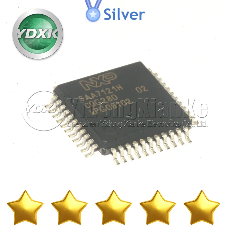 SAA7121H QFP44 SAA7128H Electronic Components SAA7129AH SAA7129H SAFC505CA-LM SAA7113H New Original SAA7120