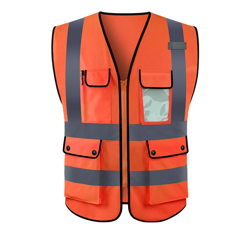 Colete reflexivo colete de segurança tamanho grande 4xl noite correndo construção roupas de trabalho masculino hi vis colete