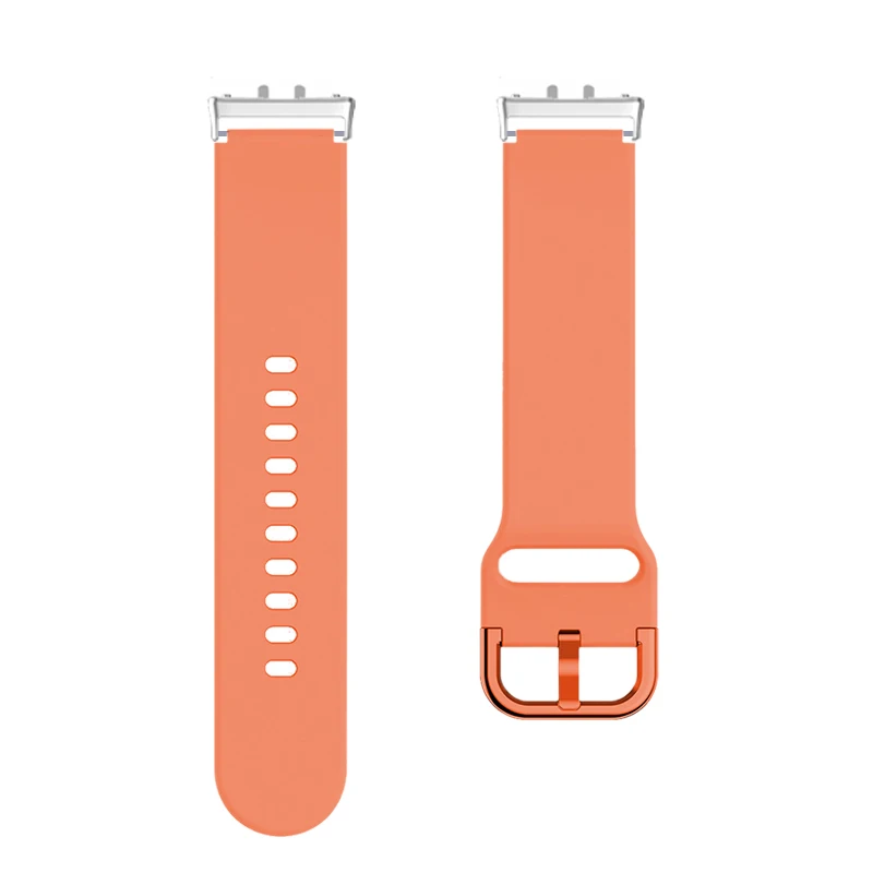 Skin-Friendly Band Fit for Samsung Galaxy Watch Fit 3 Soft Silicone Colorful Buckle Strap for Samsung Galaxy Watch Fit 3 image 5