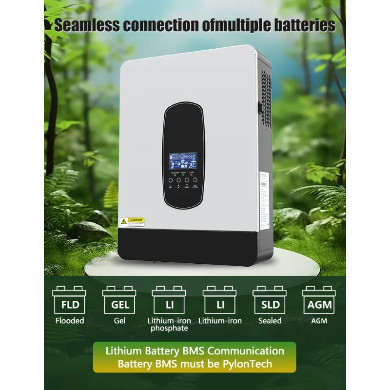 SP 4200VA/3800W Solar Inverter with 98% Efficiency and Surge Power up to 6000W