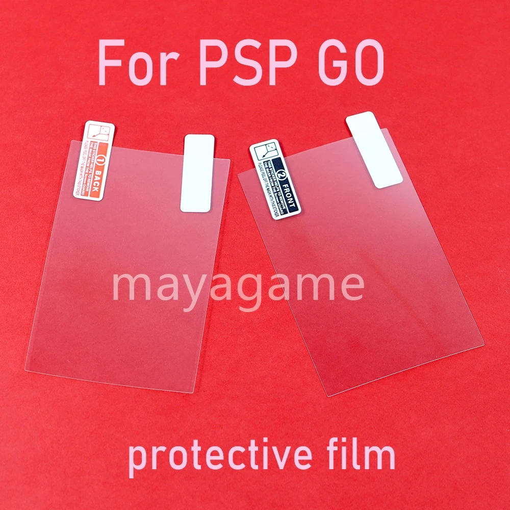 

300 шт. для PSP GO, защитная пленка от царапин, прозрачная защитная пленка для экрана, мягкая ПЭТ-пленка, защитная крышка для поверхности