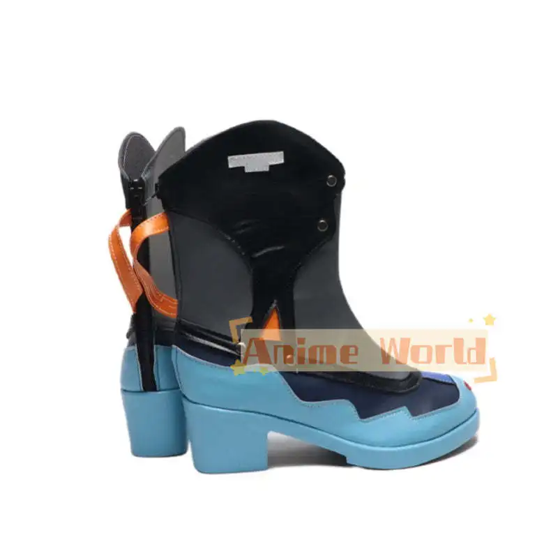 Zenless Zone Zero Zhu Yuan B Edition Cosplay Shoes Boots Custom-made Halloween Carnival Party Props