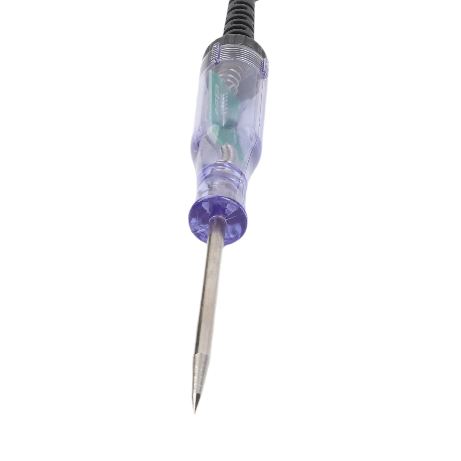 Electric Measuring Pen for Cars Trucks 390V Voltage Tester with Hardened Steel Probe and Integrated LED Indicator