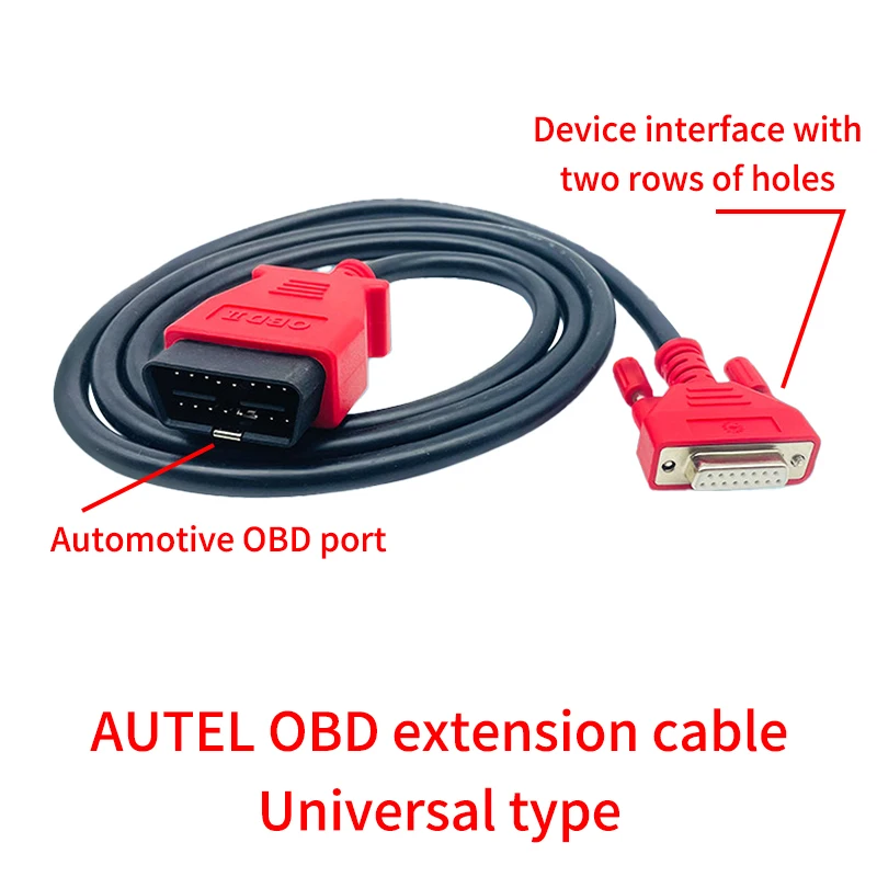 GM OBD Port Extension Cable Device Interface with Two Rows of Holes Transfer Jack Products