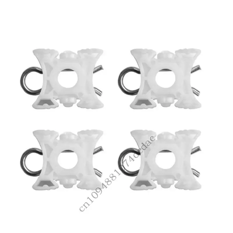 Replacement Window Regulator Sliders for S40 28Mm X 34Mm Plastic Clips Sliding Blocks for Door Glass Lift Repair 