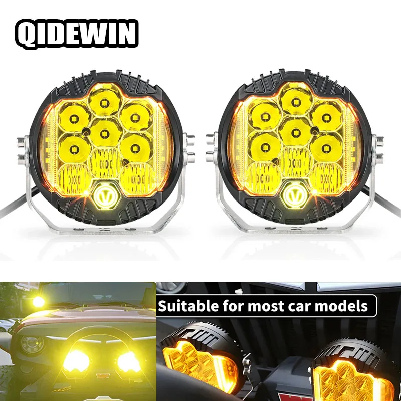 

Side Shooter LED Pods 2 Pcs 58W 4000LM Off Road Spot Flood Combo Driving Fog Lamp | LED Work Light for off-road Truck Car ATV