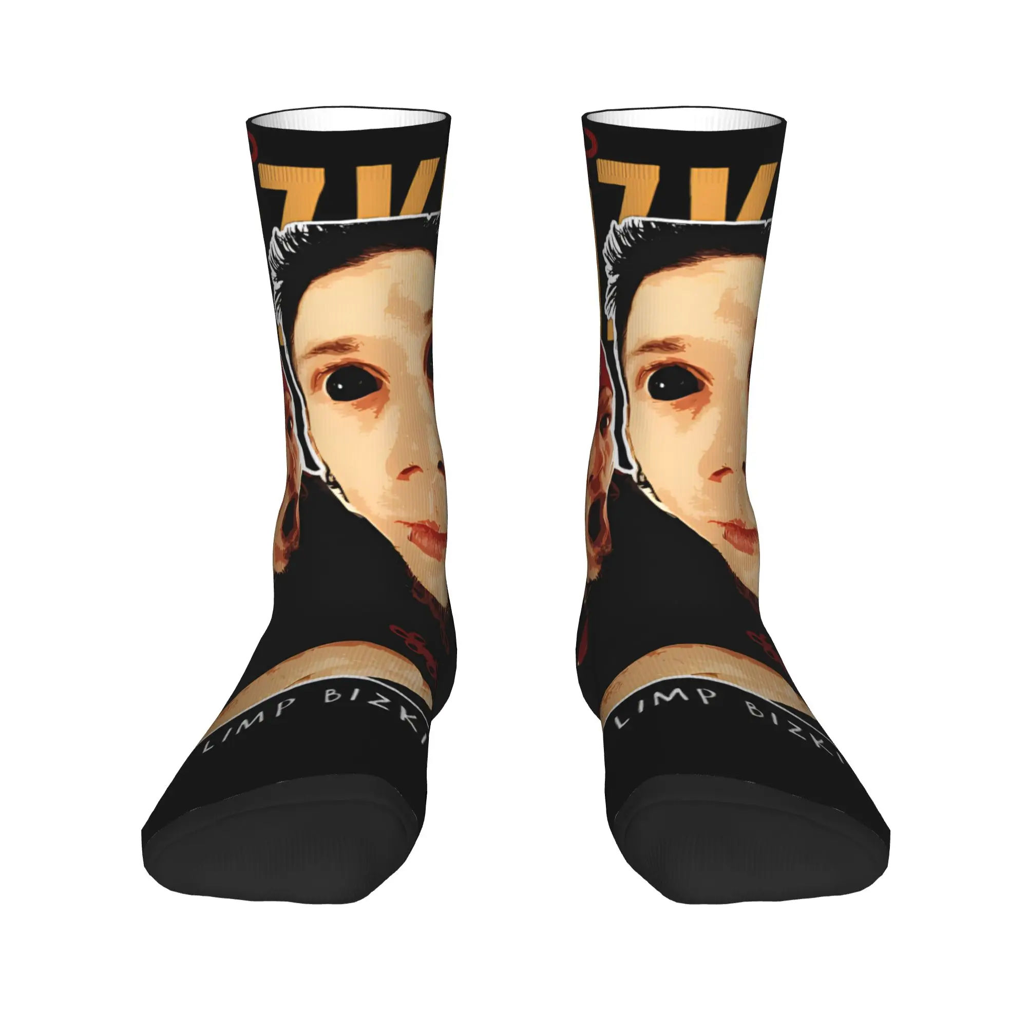 Limp Bizkit جوارب المعادن الثقيلة الجوارب خمر الرجال الجوارب الناعمة الدافئة الشتاء في الهواء الطلق مخصص عدم الانزلاق الجوارب هدية فكرة