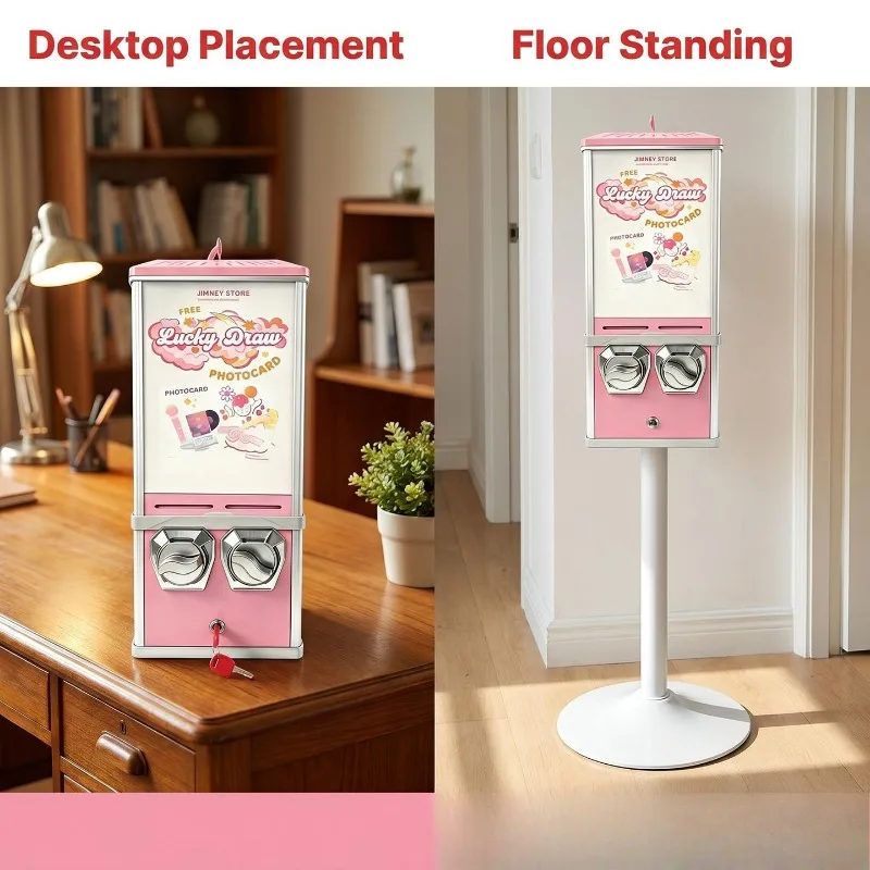 Sticker vending machine, card machine, support currency investment KV25