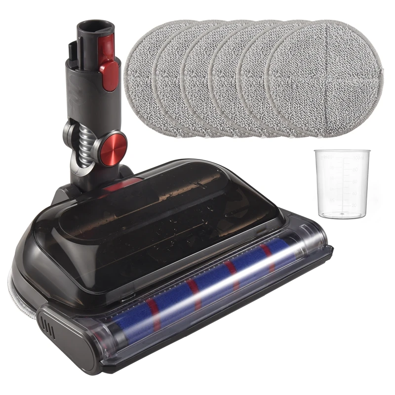 electric floor head Mopping Attachment for V7 V8 V10 V11 V15 Vacuum Cleaner Immaculate Brush Accessory with Water Tank Mop Pads