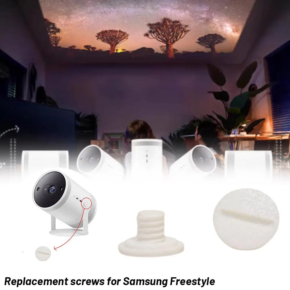 لمسامير جهاز عرض Samsung Freestyle لسهولة التركيب والإزالة طباعة ثلاثية الأبعاد للوصول إلى جهاز عرض Samsung Freestyle T4D8 #2