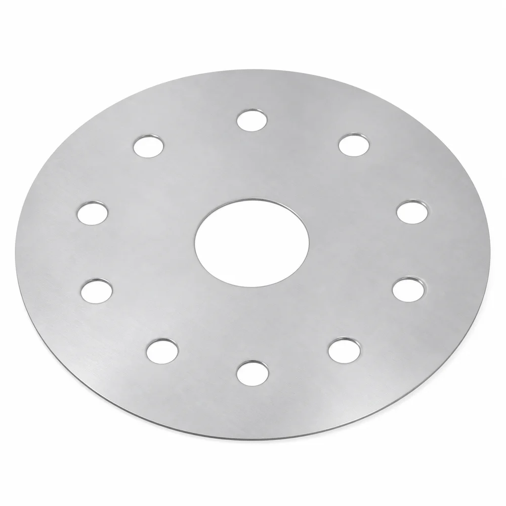 New Stainless Steel Heat Diffuser Plate Perforated Silver Induction Adapter Plate Round Heat Diffuser Disc for Stone Pots